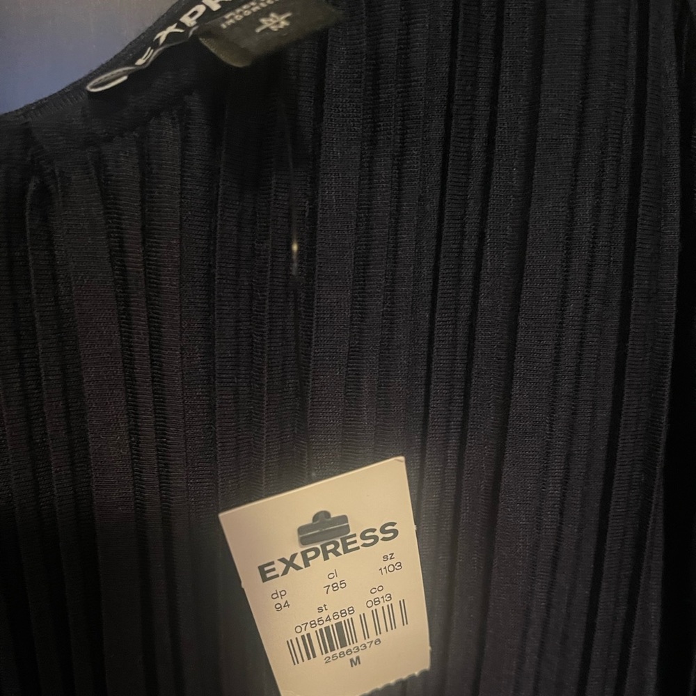 NWT Express Navy Long Maxi Dress